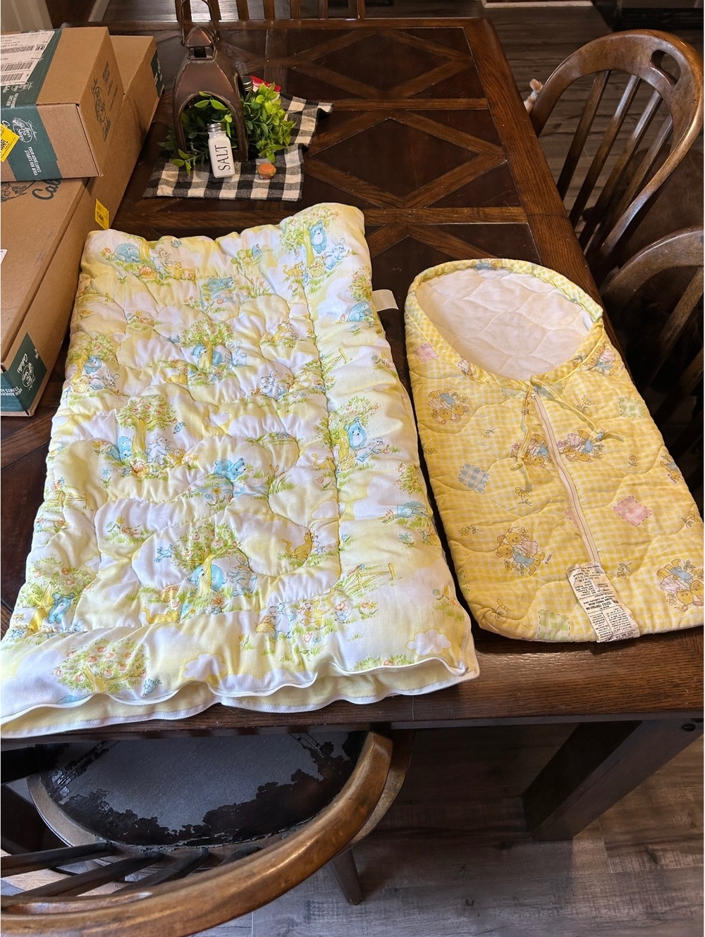 1970s Dundee sleep sack & riegel swaddle sack